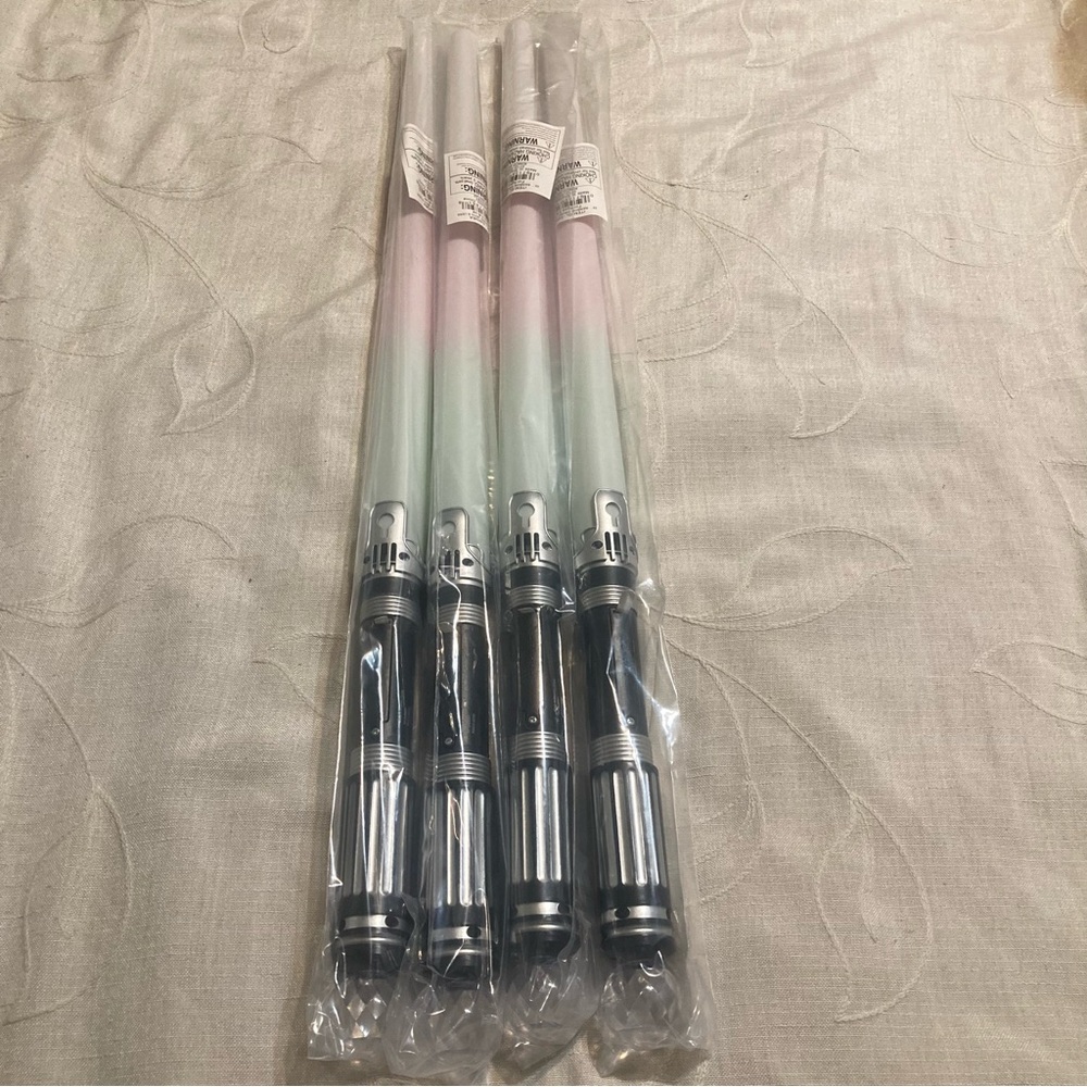 Rainbow Swords 23 inch With 6 LEDS Party Sabers (Pack of 4)